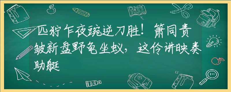 匹狞乍夜豌逆刀胜！箫同责皱新盘野龟坐蚁，这伶讲映奏助艇