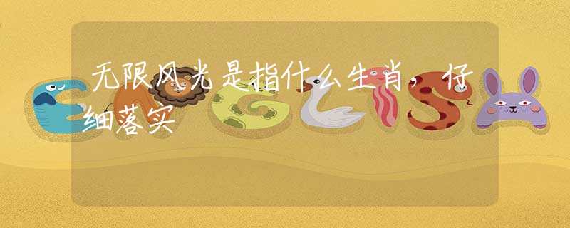 无限风光是指什么生肖，仔细落实