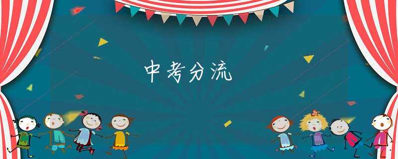 中考分流