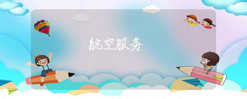 航空服务 航空服务