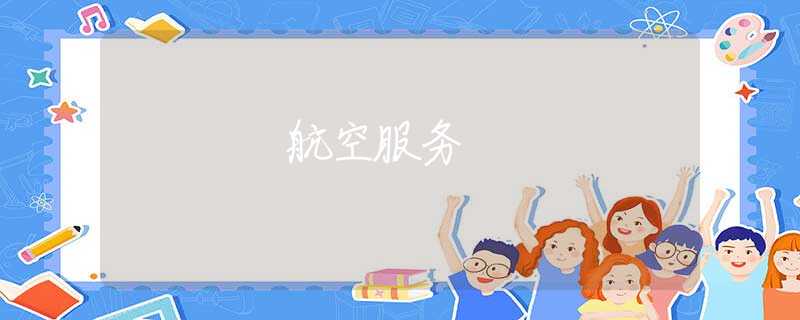 航空服务 航空服务