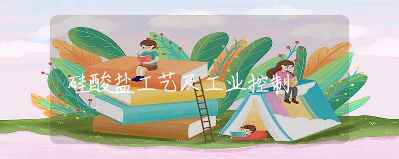 硅酸盐工艺及工业控制 硅酸盐工艺及工业控制