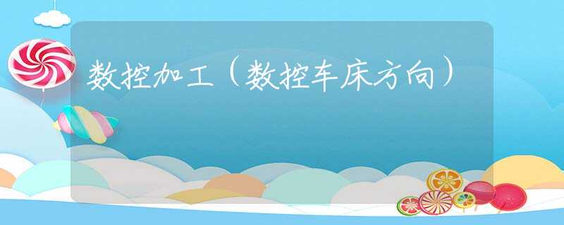 数控加工(数控车床方向) 数控加工(数控车床方向)