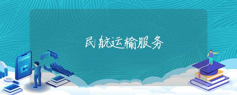 民航运输服务