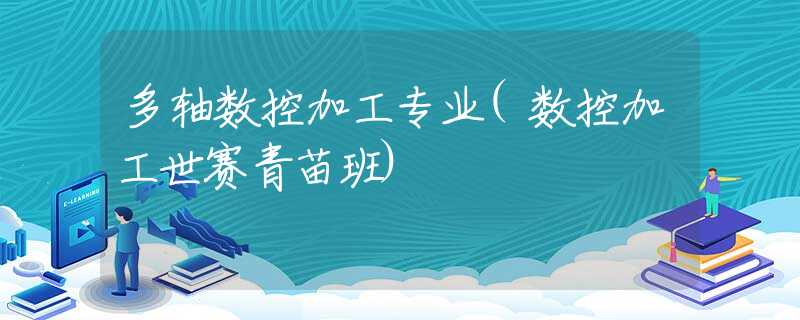 多轴数控加工专业(数控加工世赛青苗班) 多轴数控加工专业(数控加工世赛青苗班)