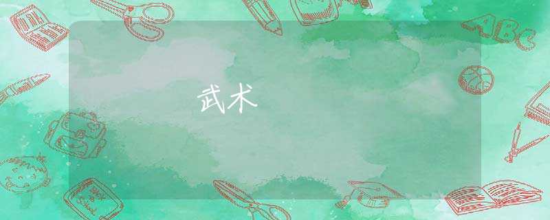 武术 武术