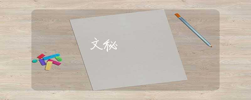 文秘 文秘