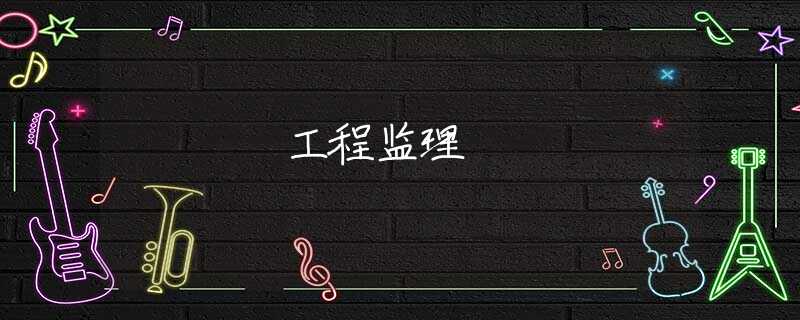 工程监理 工程监理