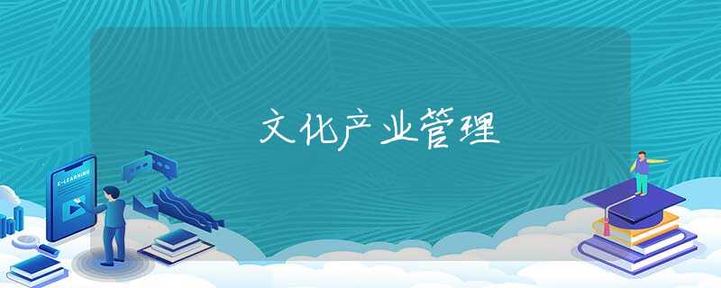 文化产业管理 文化产业管理