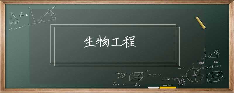 生物工程