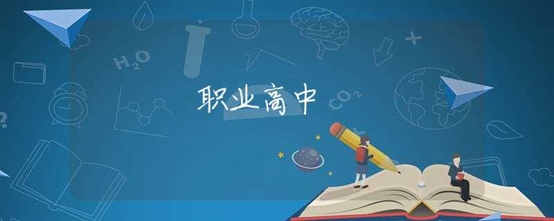 职业高中 职业高中