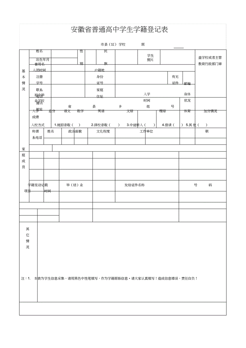 西安市普通高中学生学籍管理实施细则(讨论稿)_专业解读_资讯_中招网