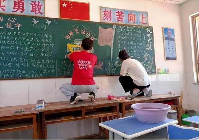 西建大材料学院赴甘肃省白银市会宁县“薪火相传”党史宣讲实践团